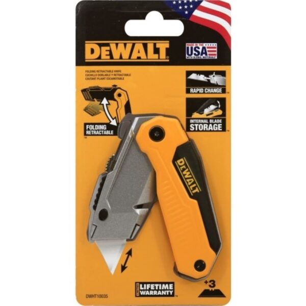 DeWalt Folding Utility Knife in package
