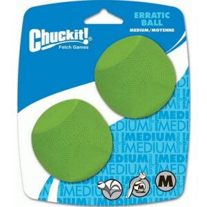 Chuckit! Erratic Ball Medium Dog Toy 2 pk