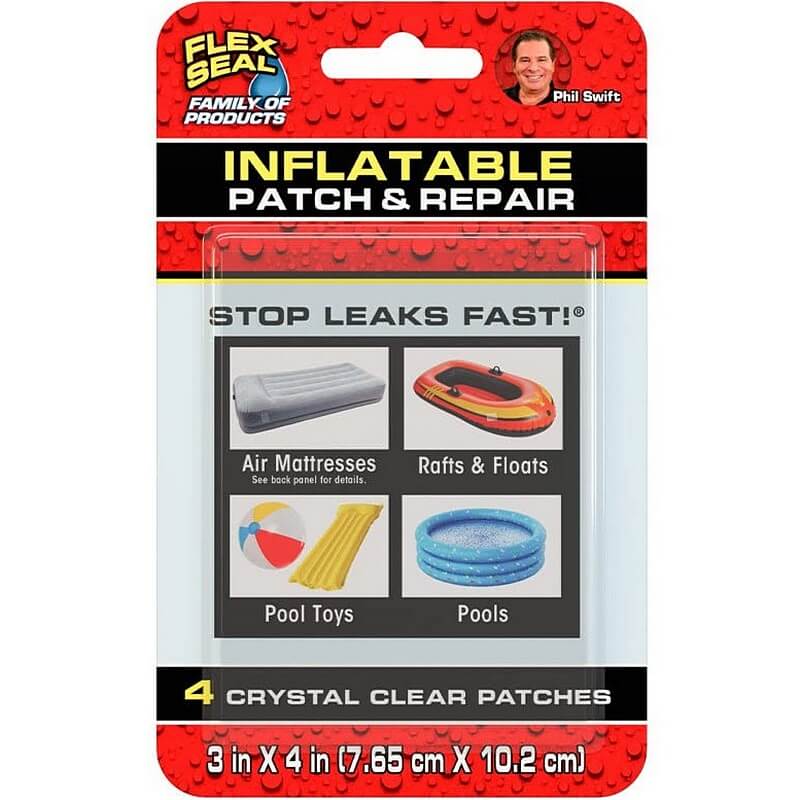 Flex Seal Inflatable Patch & Repair Kit 3”x4” 2 pk