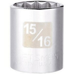 Craftsman 12 Point Socket 1/2 x 15/16 inch