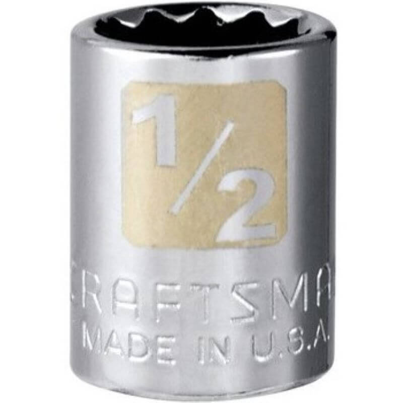 Craftsman 12 Point Socket 3/8 x 1/2 inch