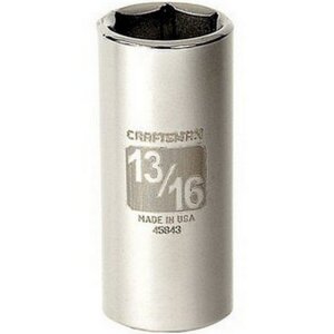 Craftsman 6 Point Deep Socket 3/8 x 13/16 inch