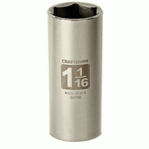 Craftsman 6 Point Deep Socket 1/2 x 1-1/16 inch