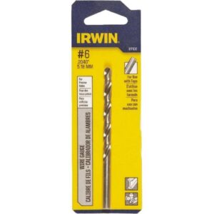 Irwin Wire Gauge High Speed Drill Bit #6