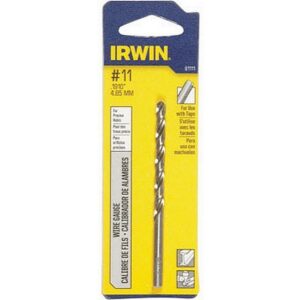 Irwin Wire Gauge High Speed Drill Bit #11