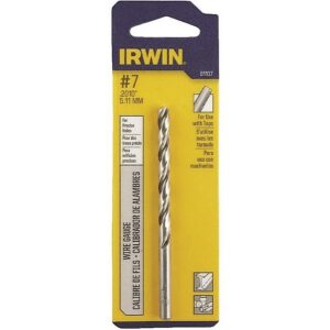 Irwin Wire Gauge High Speed Drill Bit #7