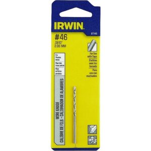 Irwin Wire Gauge High Speed Drill Bit #46