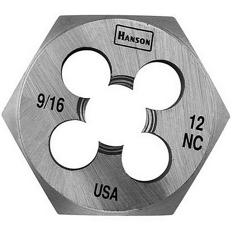 Irwin Hex Die 1-7/16 inch 9/16-12NC