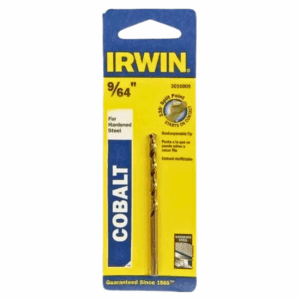 Irwin Cobalt High Speed Drill Bit 9/64 inch