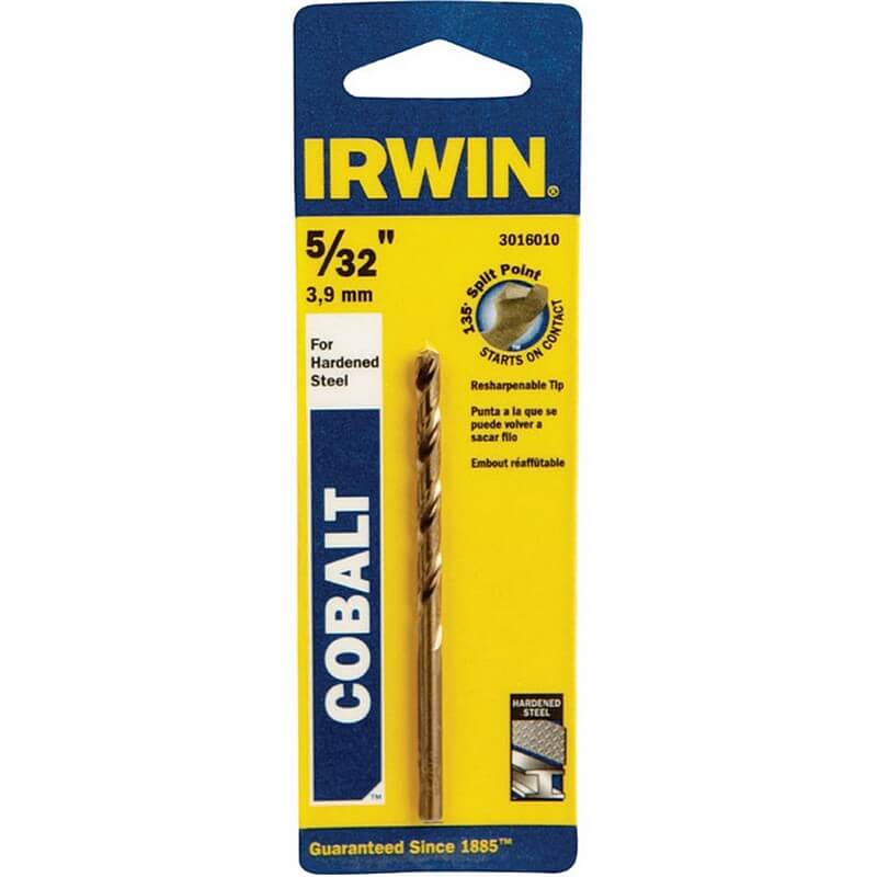 Irwin Cobalt High Speed Drill Bit 5/32 inch