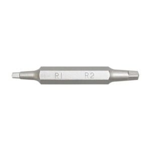 Best Way Tools Square Recess Double-Ended Screwdriver Bit #1 #2 x 2 inch