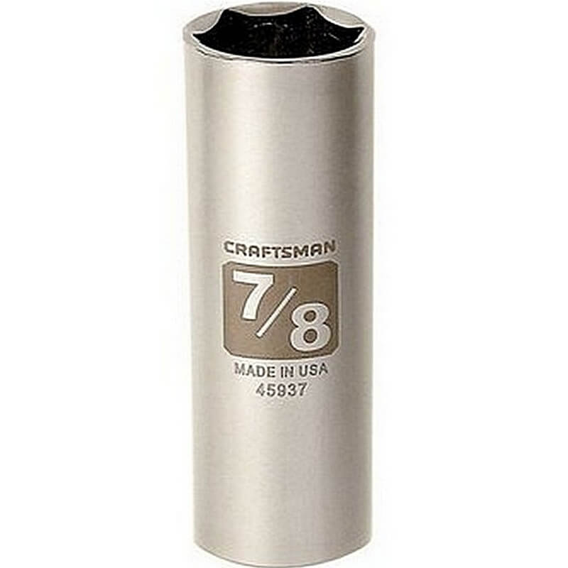Craftsman 6 Point Deep Socket 1/2 x 7/8 inch