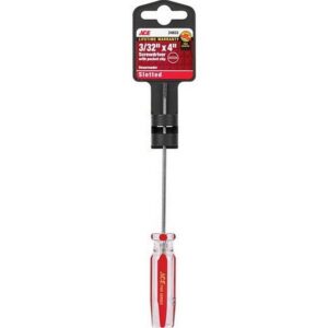 Ace Slotted Screwdriver 3/32 x 4 inch