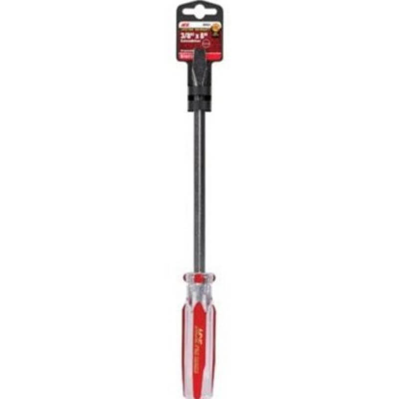 Ace Slotted Screwdriver 3/8 x 8 inch