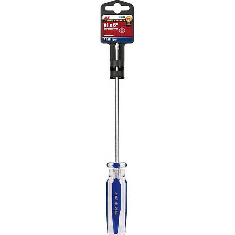Ace Phillips Screwdriver #1 x 6 inch