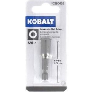 Kobalt Magnetic Nut Driver 1-4x1-7-8