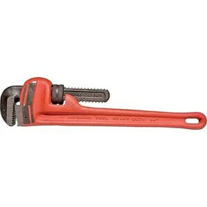 Superior Tool Heavy-Duty Cast Iron Straight Pipe Wrench 14″