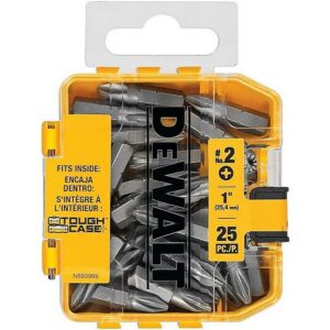 DeWalt Phillips Screwdriver Bit Insert #2 1″ 25 ct