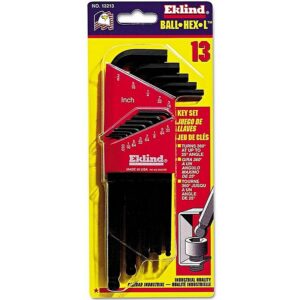 Eklind Long Arm Ball Hex Key Set 13 ct