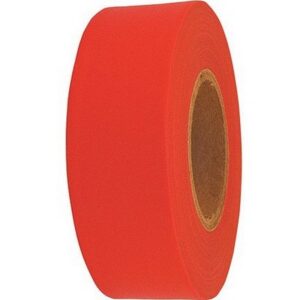 C.H. Hanson Red Flagging Tape 1-3/16”x300’