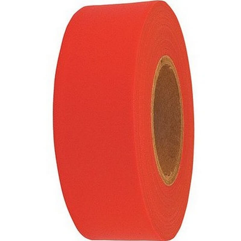 C.H. Hanson Red Flagging Tape 1-3/16”x300’
