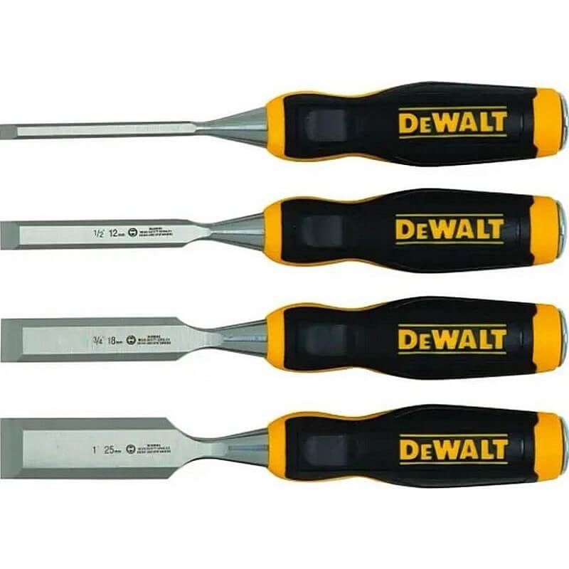 DeWalt Wood Chisel Set 5 inch 4 Ct