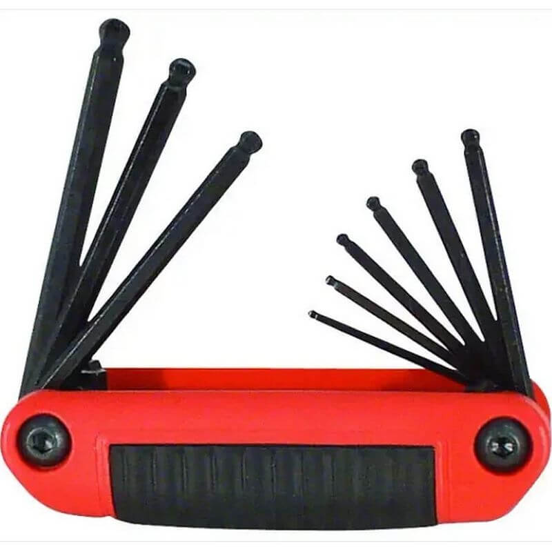 Eklind Ergo Fold Ball Hex Key Set 9pc