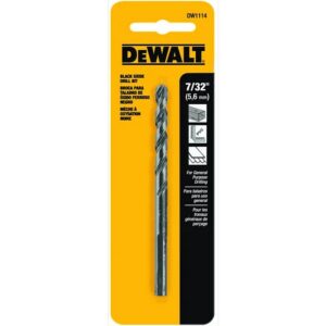 DeWalt Black Oxide Drill Bit 7/32 inch