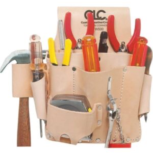 CLC Tan Leather 8 Pocket Electrician's Tool Pouch