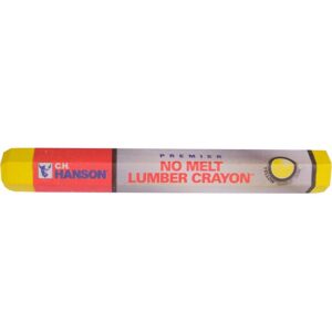 C.H. Hanson Premier Yellow Lumber Crayon 4-1-2