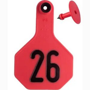 Y-Tex 4 Star Red Ear Tags 26-50