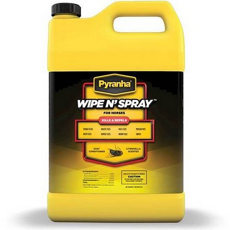 Pyranha Wipe N’ Spray Horse Fly Repellent 1 gal