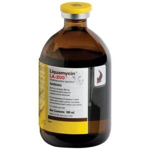 Liquamycin LA-200 (Oxytetracycline) Injection 100mL
