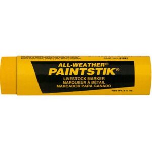 Laco All-Weather Painstik Yellow Livestock Marker