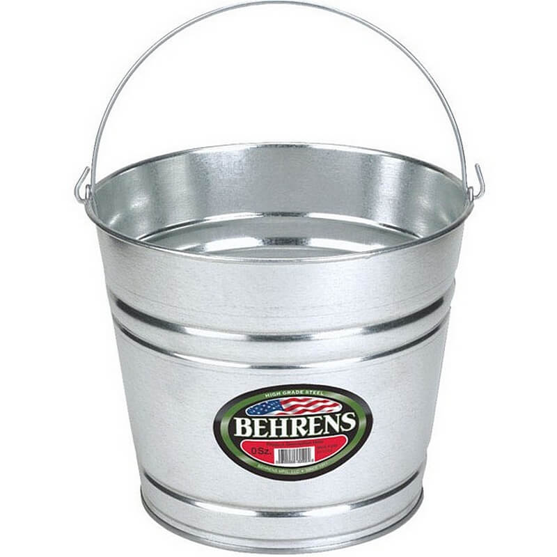 Behrens Galvanized Steel Utility Pail 12 qt