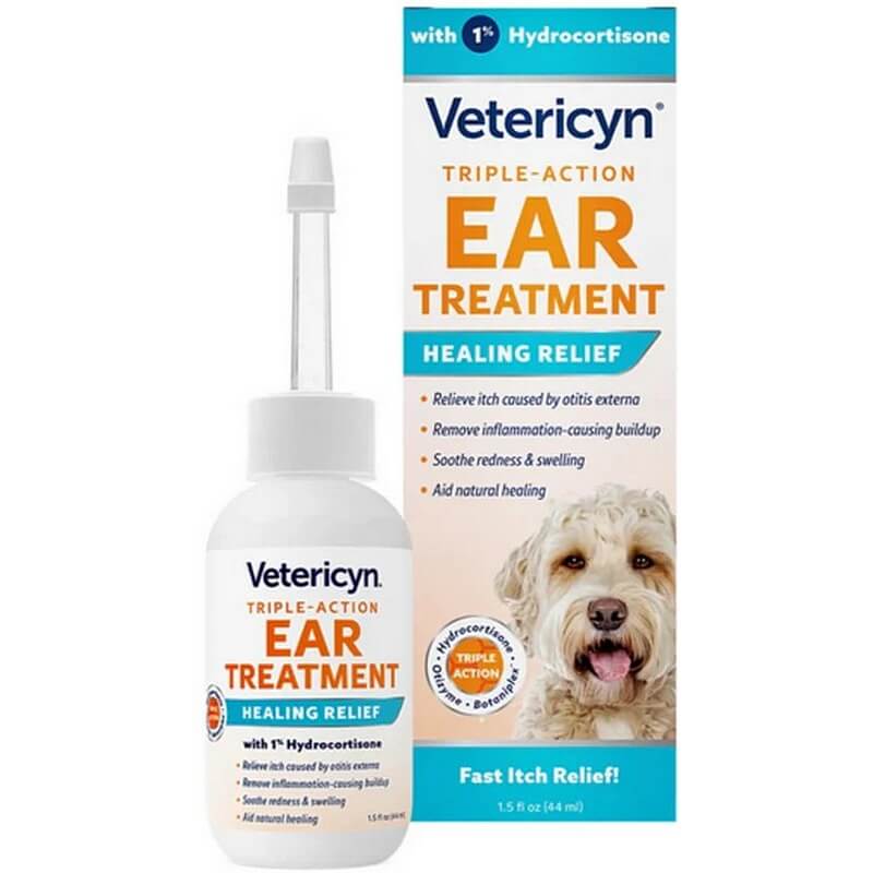 Vetericyn Triple Action Ear Treatment 1.5 oz