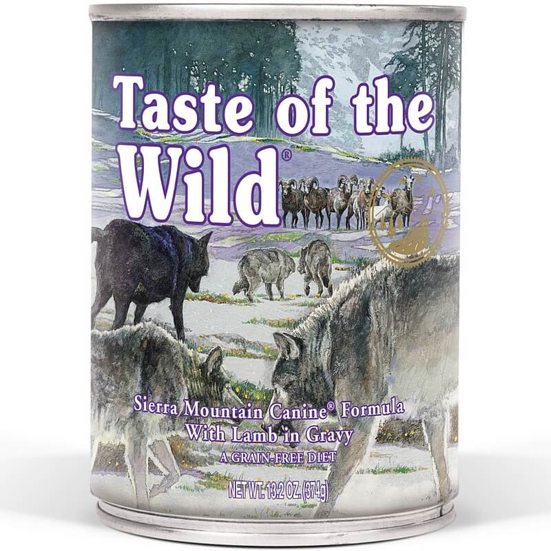 Taste of the Wild Sierra Mountain Canned Dog Food 13.2 oz