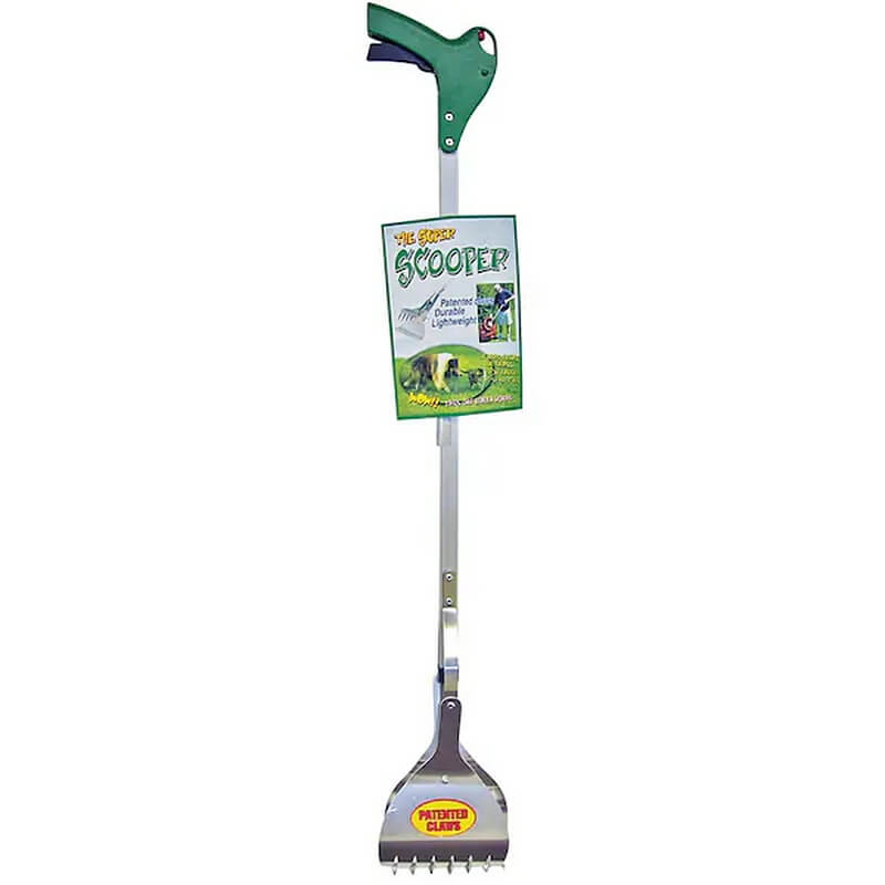 The Super Scooper Aluminum Dog Waste Pick Up Tool