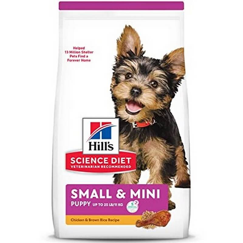 Hill’s Science Diet Small & Mini Chicken & Brown Rice Puppy Food 12.5 lb