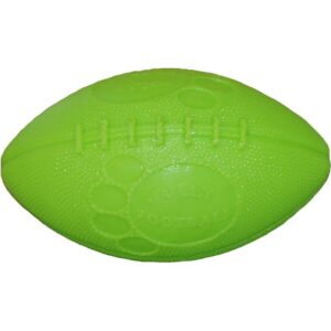 Jolly Pets Green Apple Football Dog Toy 8”