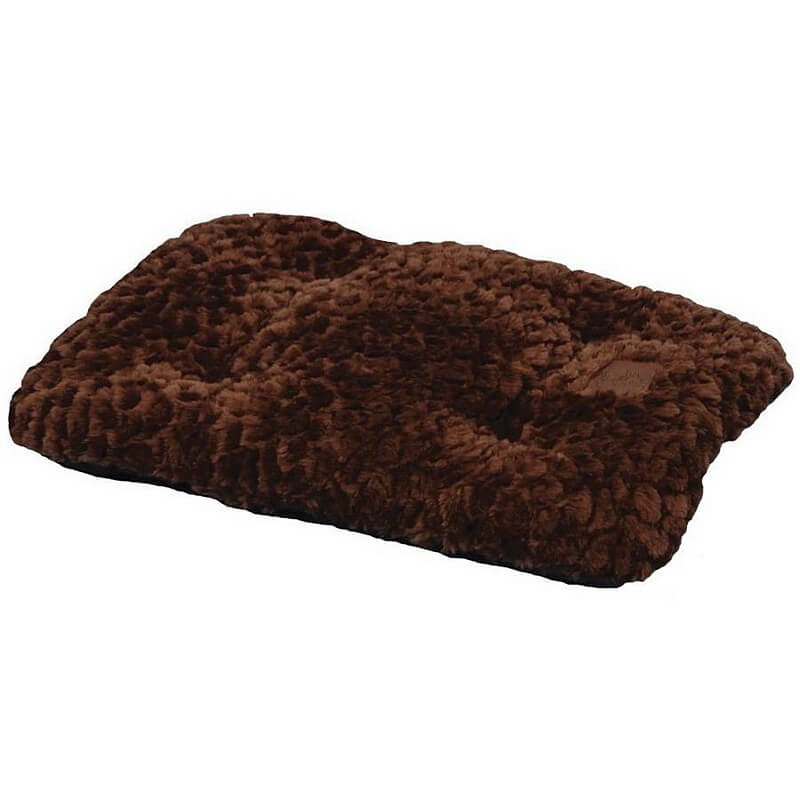 Precision Pet SnooZZY Cozy Comforter Brown Dog Bed 18”x29”