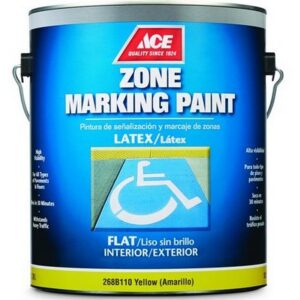 Ace Yellow Latex Zone Marking Paint 1 gal