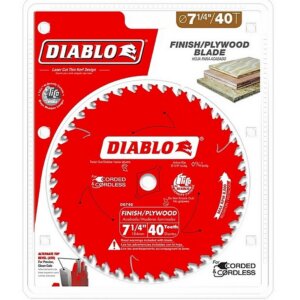 Diablo Circular Saw Blade 40T 7-1/4″