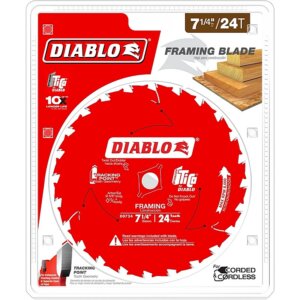 Diablo Framing Saw Blade 24T 7-1/4”