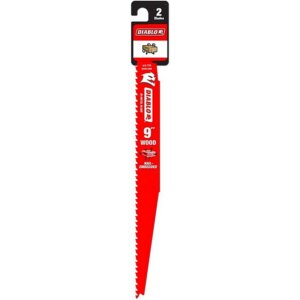 Diablo Reciprocating Saw Blade 6/12TPI 9″ 2 pk