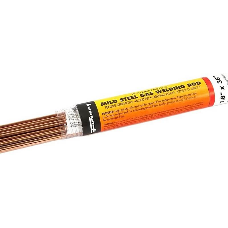 Forney 42340 Copper Coated Brazing Rod 1/8”x36”