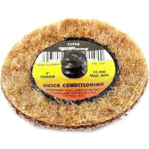 Forney 71910 Quick Change Coarse Grit Surface Prep Pad 2”