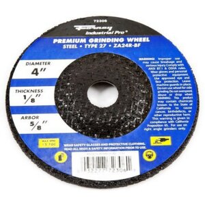 Forney 72306 Type 27 Metal Cut-Off Wheel 4”x1/8”x5/8”