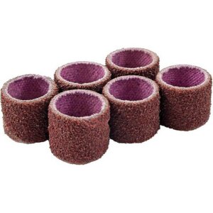 Forney Medium Sanding Sleeves 1/2″x1/2″ 6 Ct