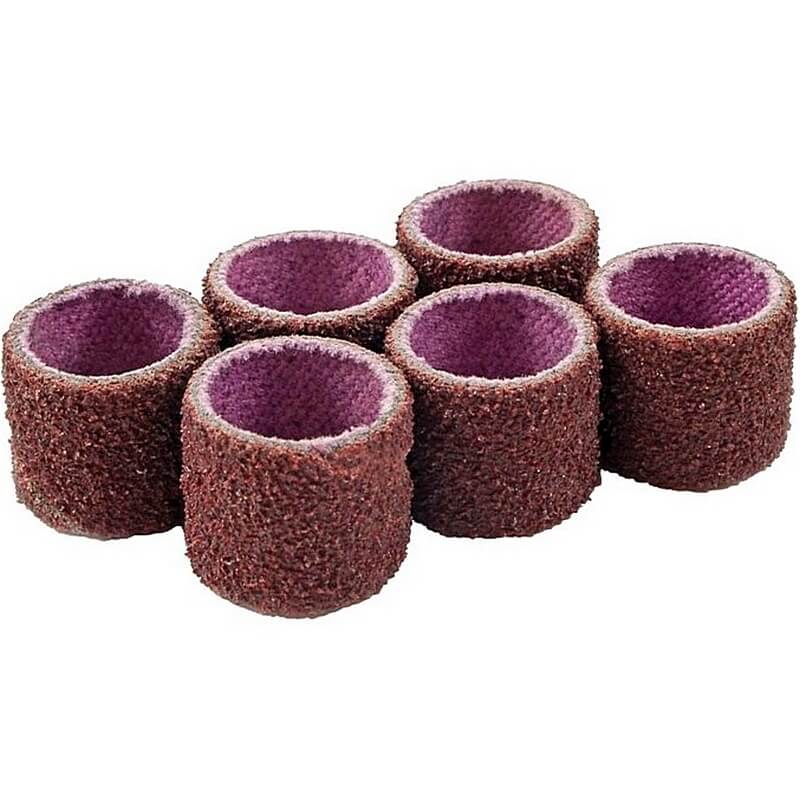Forney Medium Sanding Sleeves 1/2″x1/2″ 6 Ct
